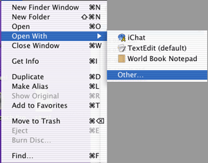 Open With...